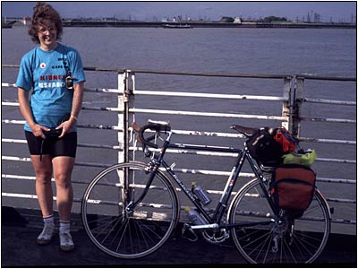 On the Tilbury boat.