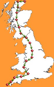 Britain map - with stops.