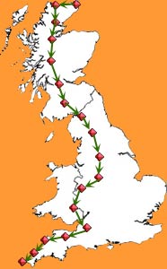 Britain map - with stops.