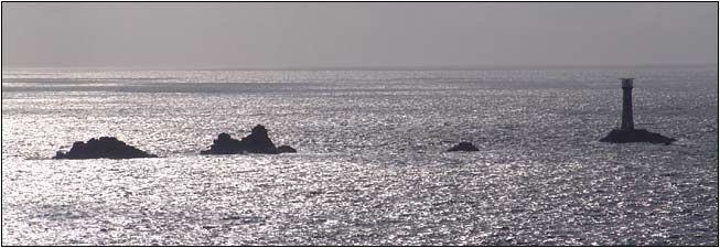 Lands End - Rocks and Lighthouse