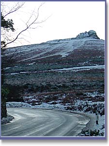 Haytor Rocks - Winter