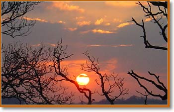 Autumn Sunset from Milber