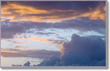 Sky over Dartmoor