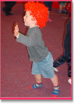 Tom in the clown ring